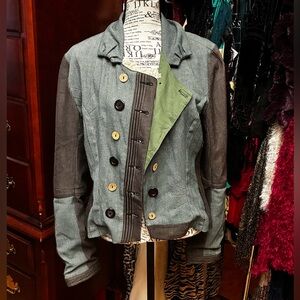 Funky Peacoat Jacket